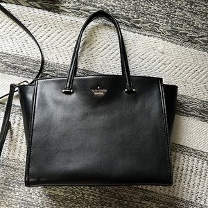 Kate Spade Black Patterson Drive Geraldine Satchel Large